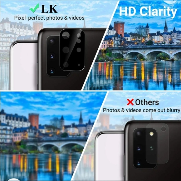Screen Protector For Galaxy S20 Plus Screen Protector & Camera Lens Protector - Picture 9 of 12